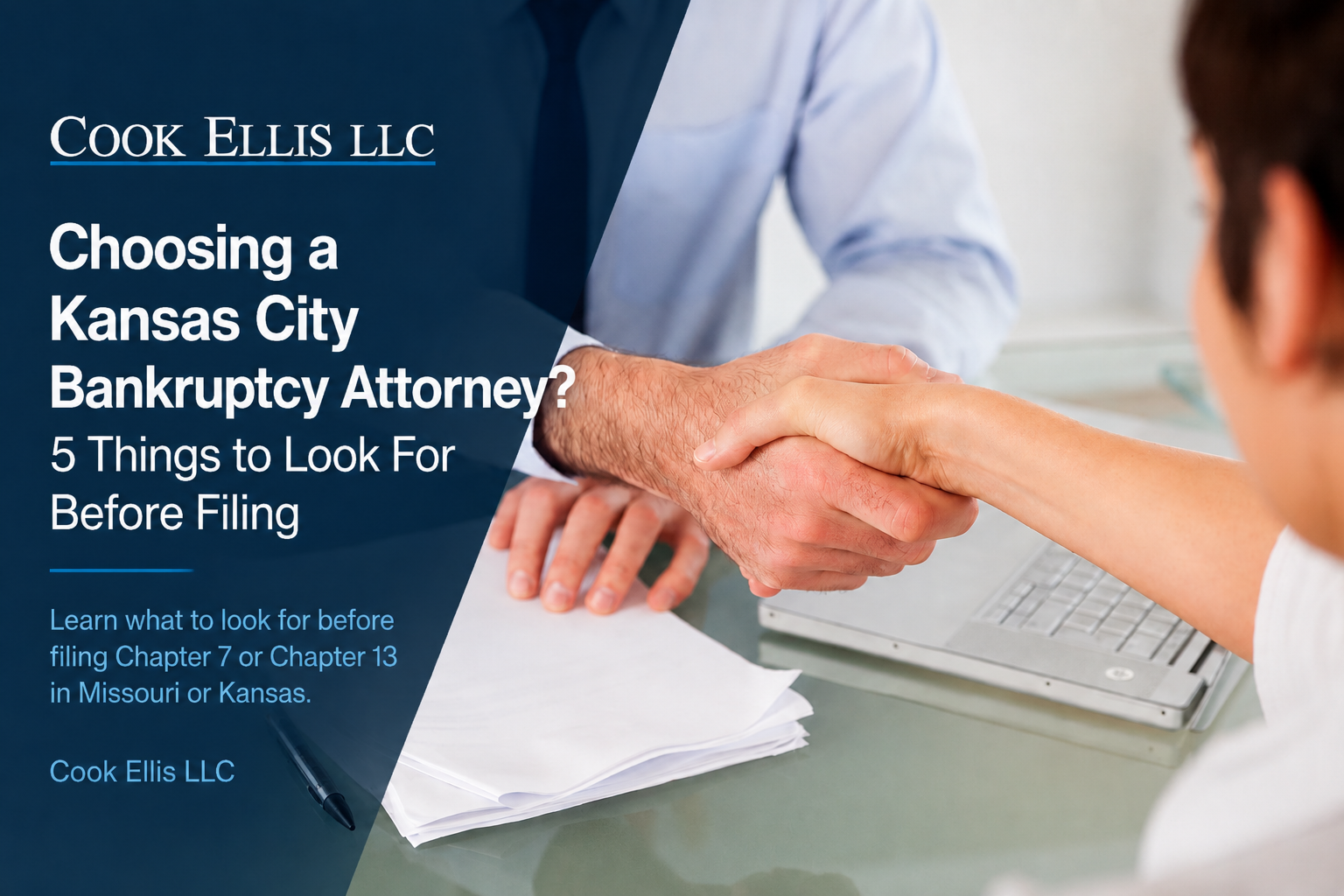 Selecting a Bankruptcy Attorney in Kansas City - 5 things to look for